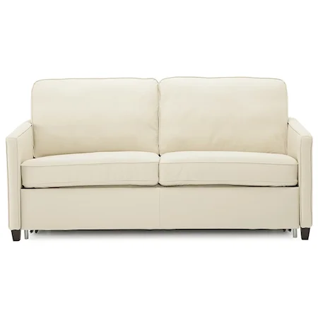 Contemporary Sofa Sleeper with Heat Control Double Mattress